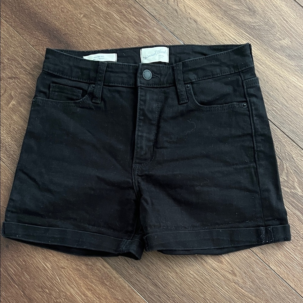 Universal Thread Women's Dark Denim Shorts